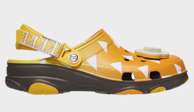 Crocs, Demon Slayer, anime, foot locker, collaborations, mens shoes, womens clogs, boys clogs, blue clogs, printed shoes, pink clogs, green clogs, clogs, foam clogs, perforated clogs, printed clogs, yellow clogs, shoe collaborations