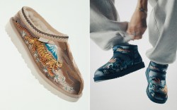 Ugg, Palace, collaboration, shearling jacket, embroidery, Tasman, Ultra Mini boot, Classic mini, Uggs, boots